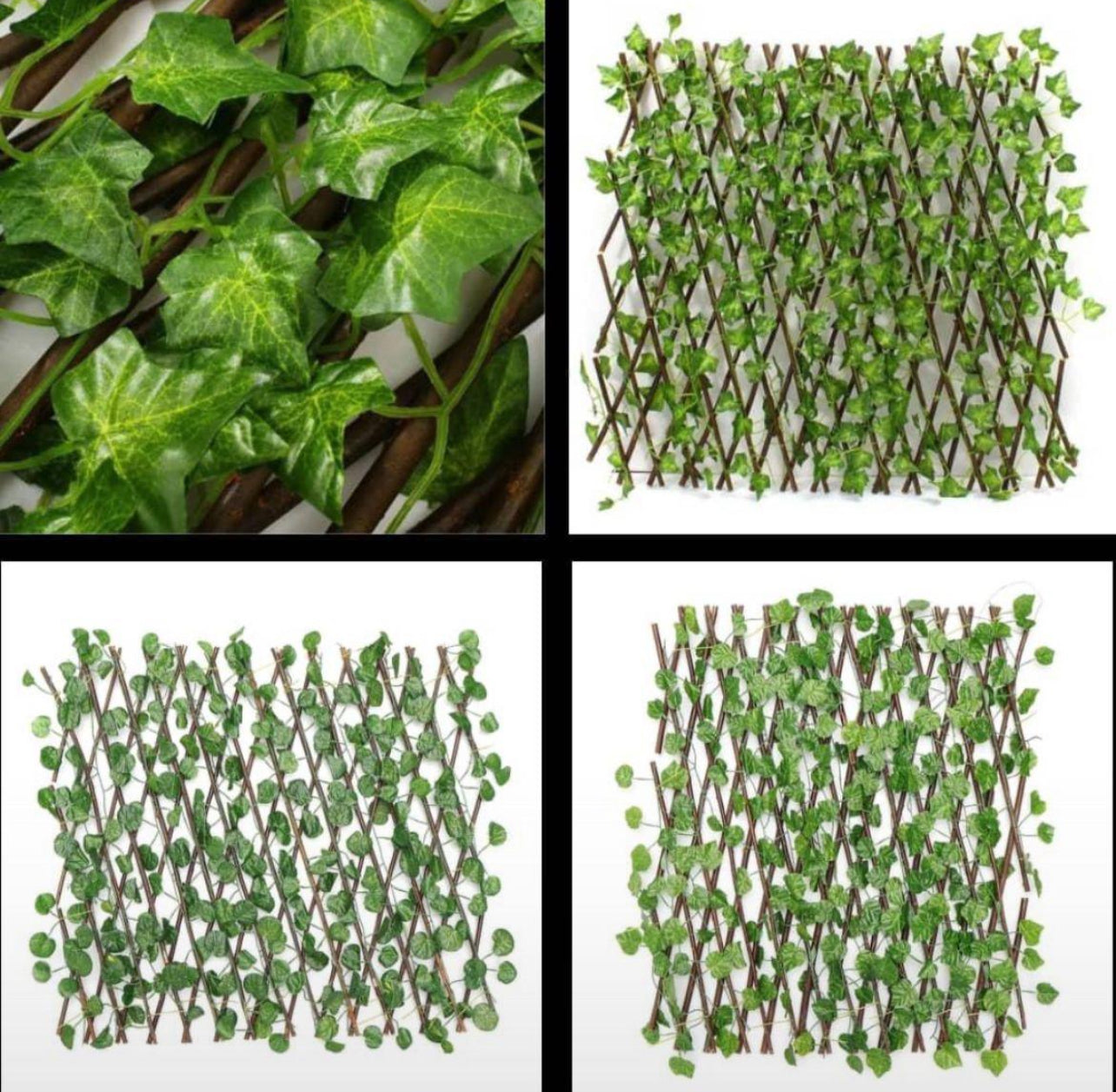 Artificial Ivy Expandable Trellis Fence – 2.5m #AE2716