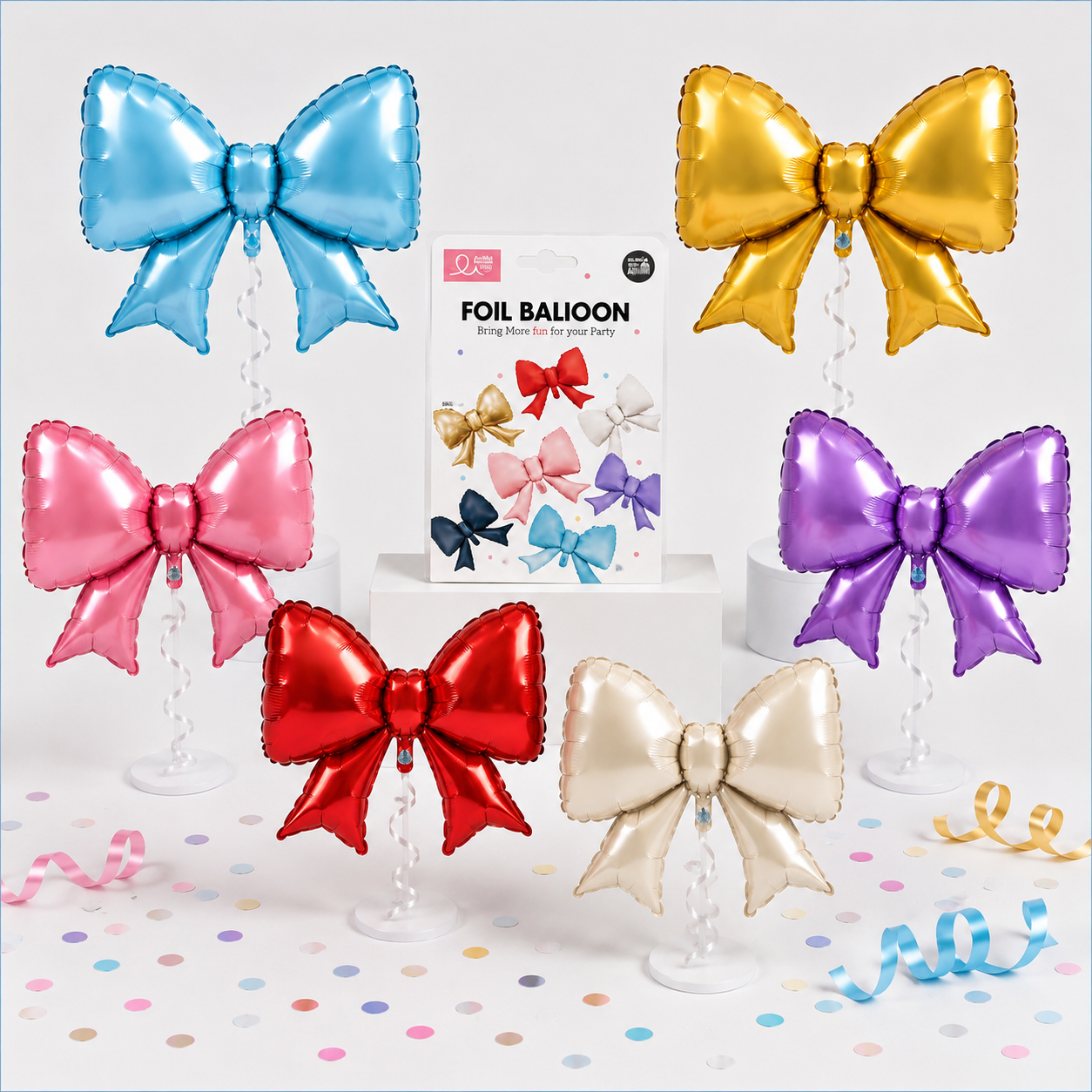 Bow Foil Balloon #BW00