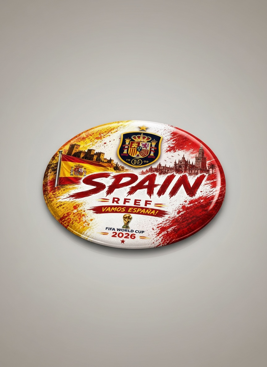 X3pcs World Cup 2026 Fan Badge #PM3275