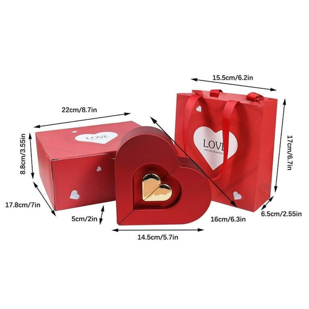Heart Shape Jewelry Box #JB1747