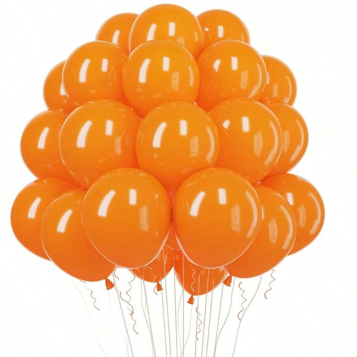 5/10/12 inches 100pcs Orange Latex Balloons #LB3091