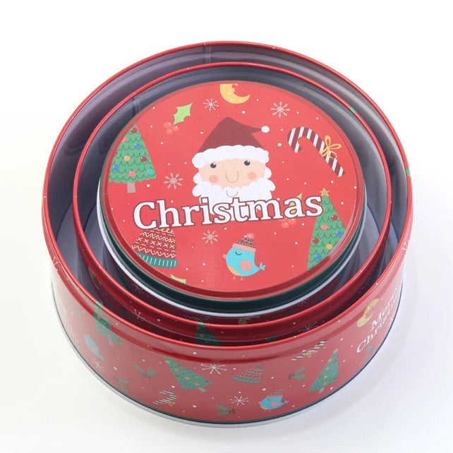 3pcs/set Christmas Aluminum Box #AB2027