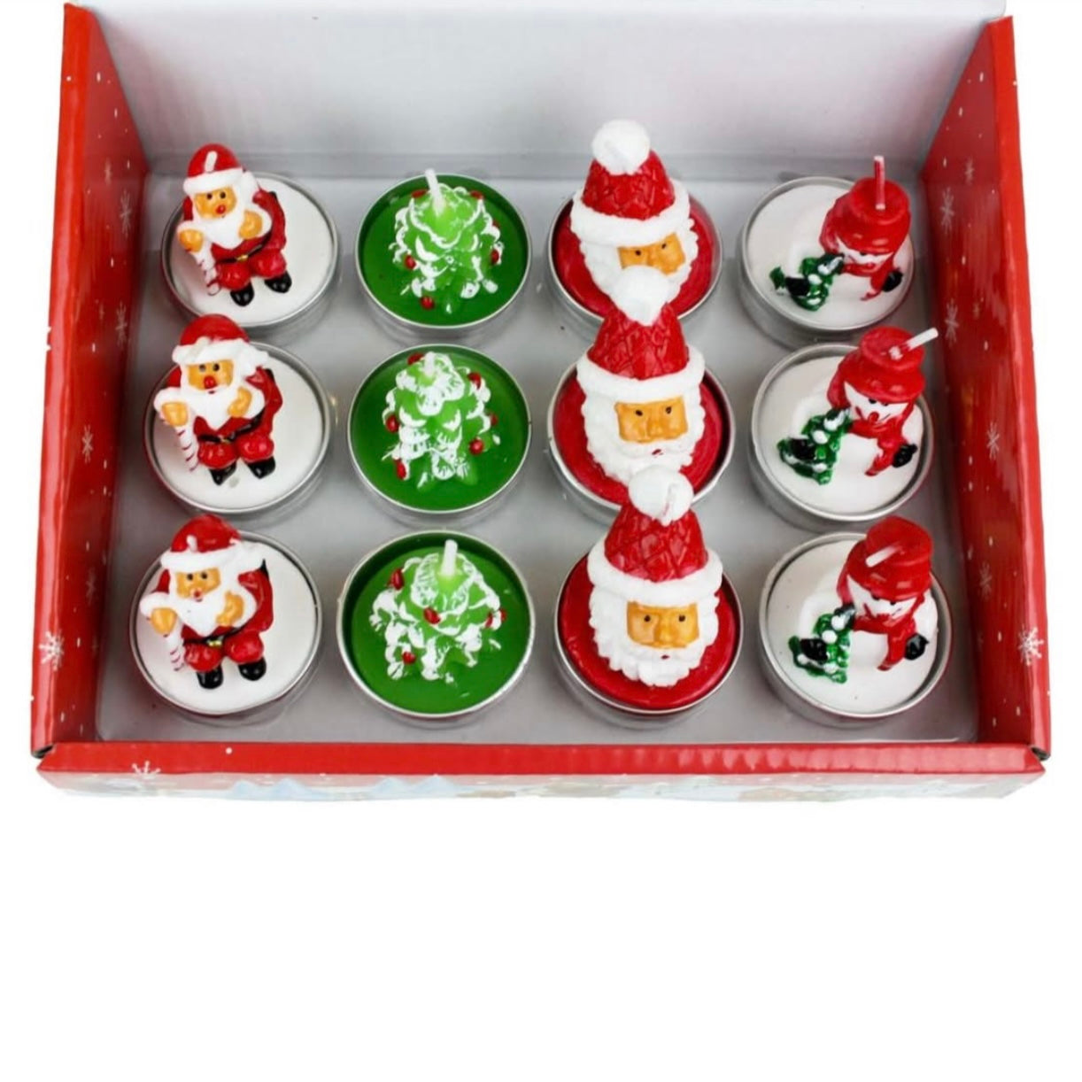 Christmas Candle Set x12pcs #CC1652
