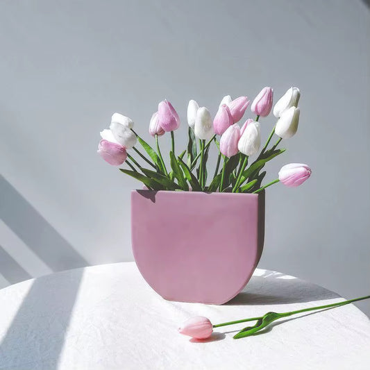 20x6x18cm Modern Ceramic Flower Vase #CV3204