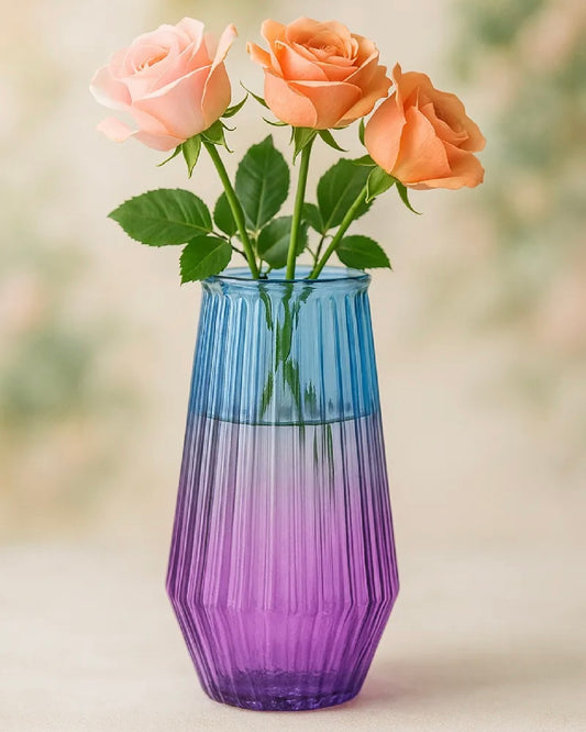 Flower Desk Decorative Glass Vase 20x12cm #GV2805