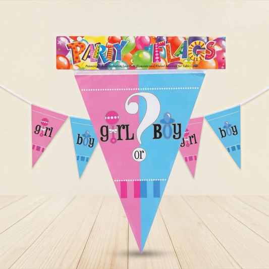 Gender Reveal Party Banner #PB3991