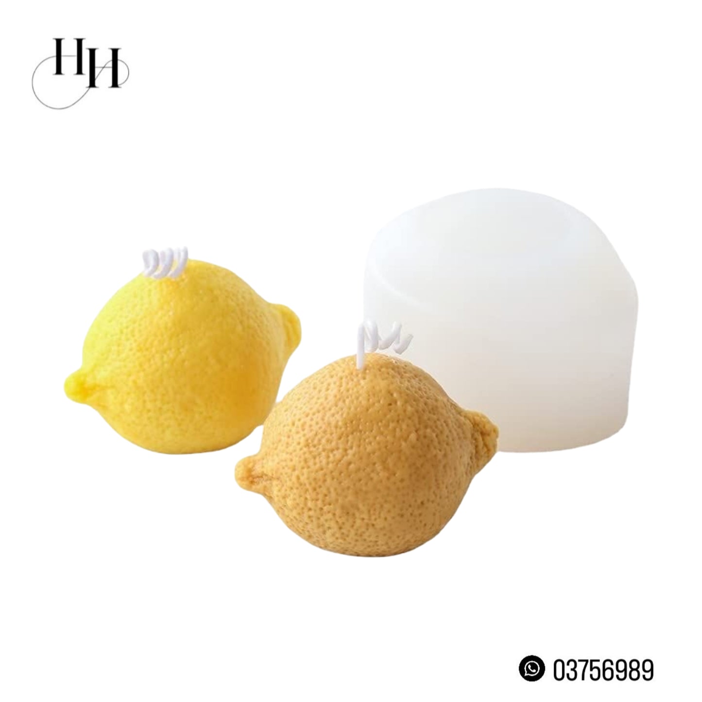 Lemon Shape Silicone Mold #SM1381