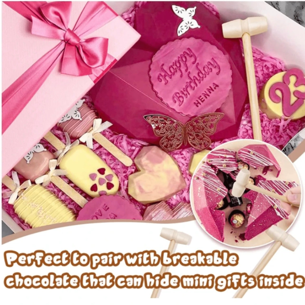 Mini Wooden Hammer #WH1697