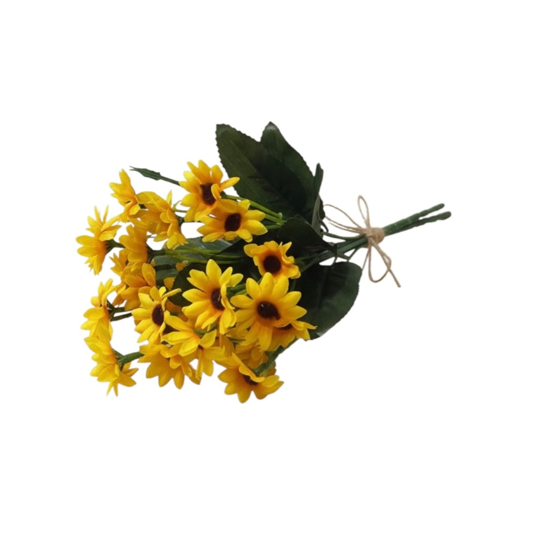 Mini Yellow Artificial Daisy Bouquet – 30cm #AF2854