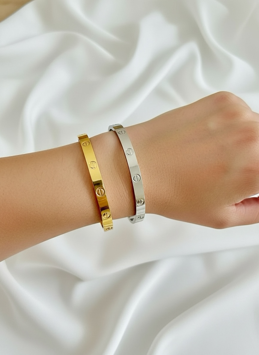 3PCS Luxury Bracelet Set – Stainless Steel #GB3869