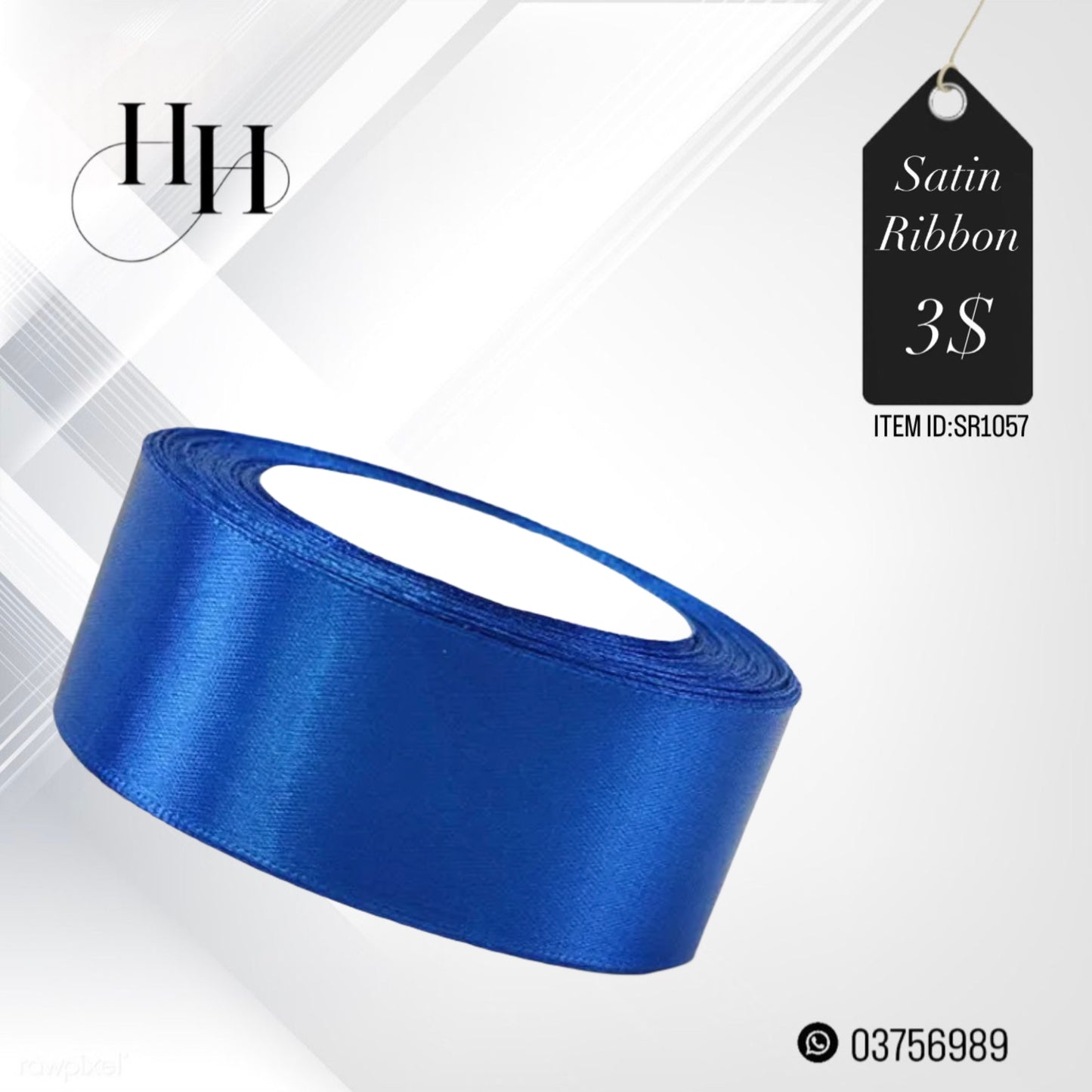 Satin Ribbon 20M x 4cm