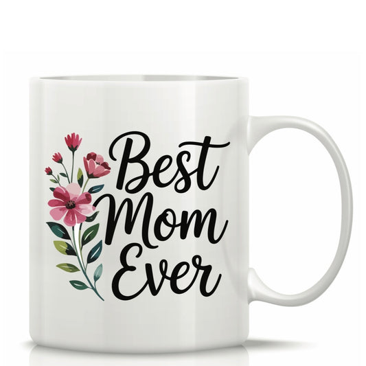 Mother’s Day Printed Glass Mug  #GM3015