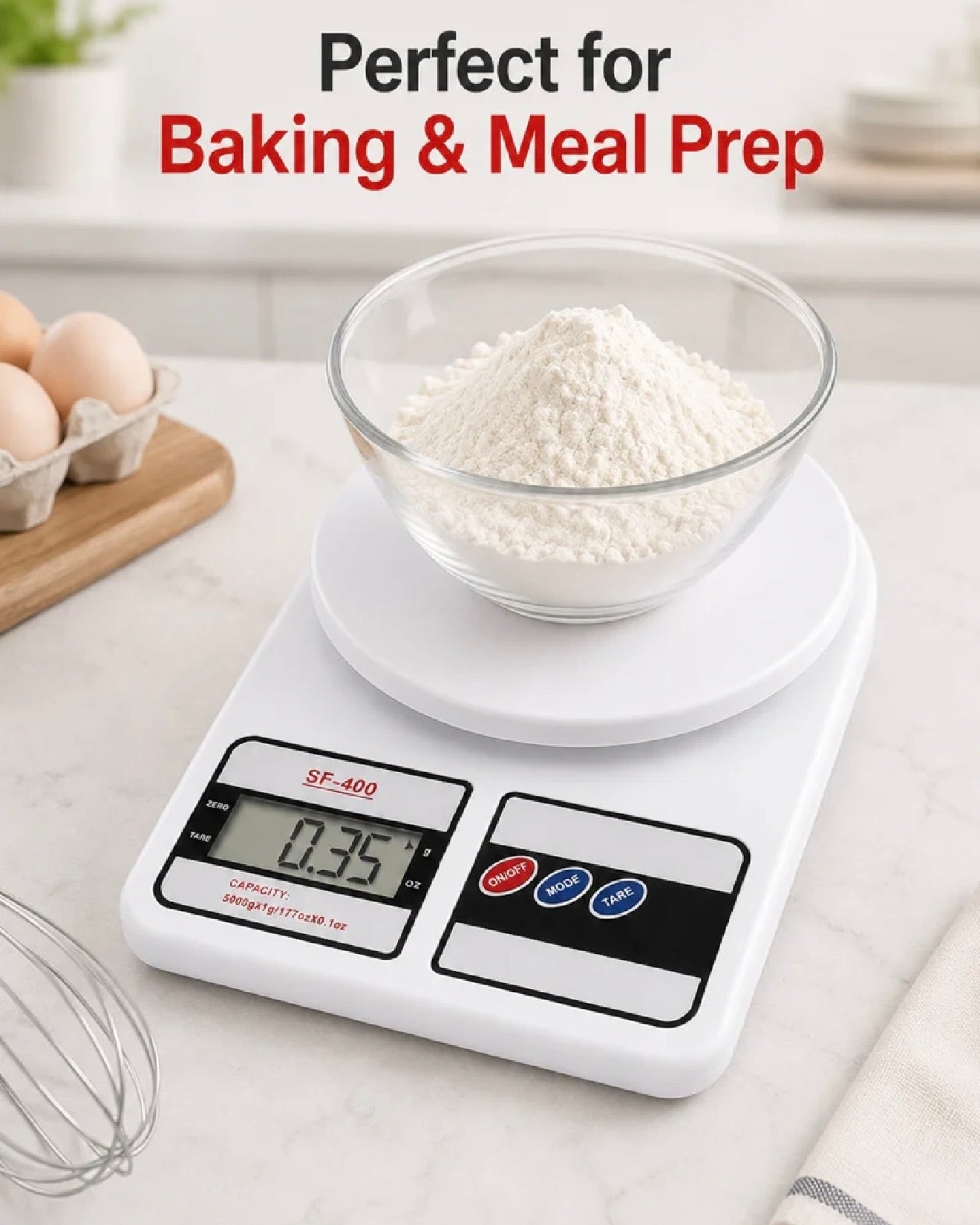 Digital Kitchen Scale – 10kg #ES4049