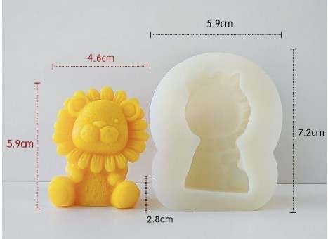 Lion Silicone Mold #SM1353