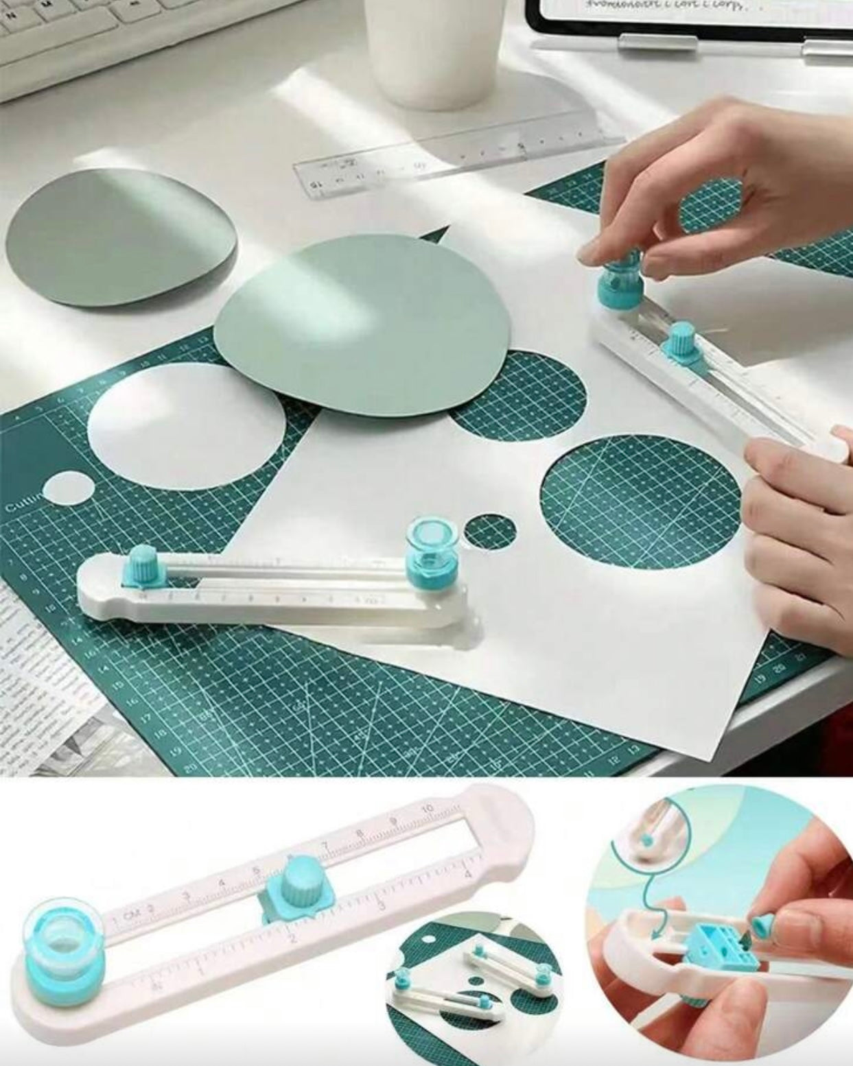 360 Degree Handmade Round Cutting Tool #CT2313