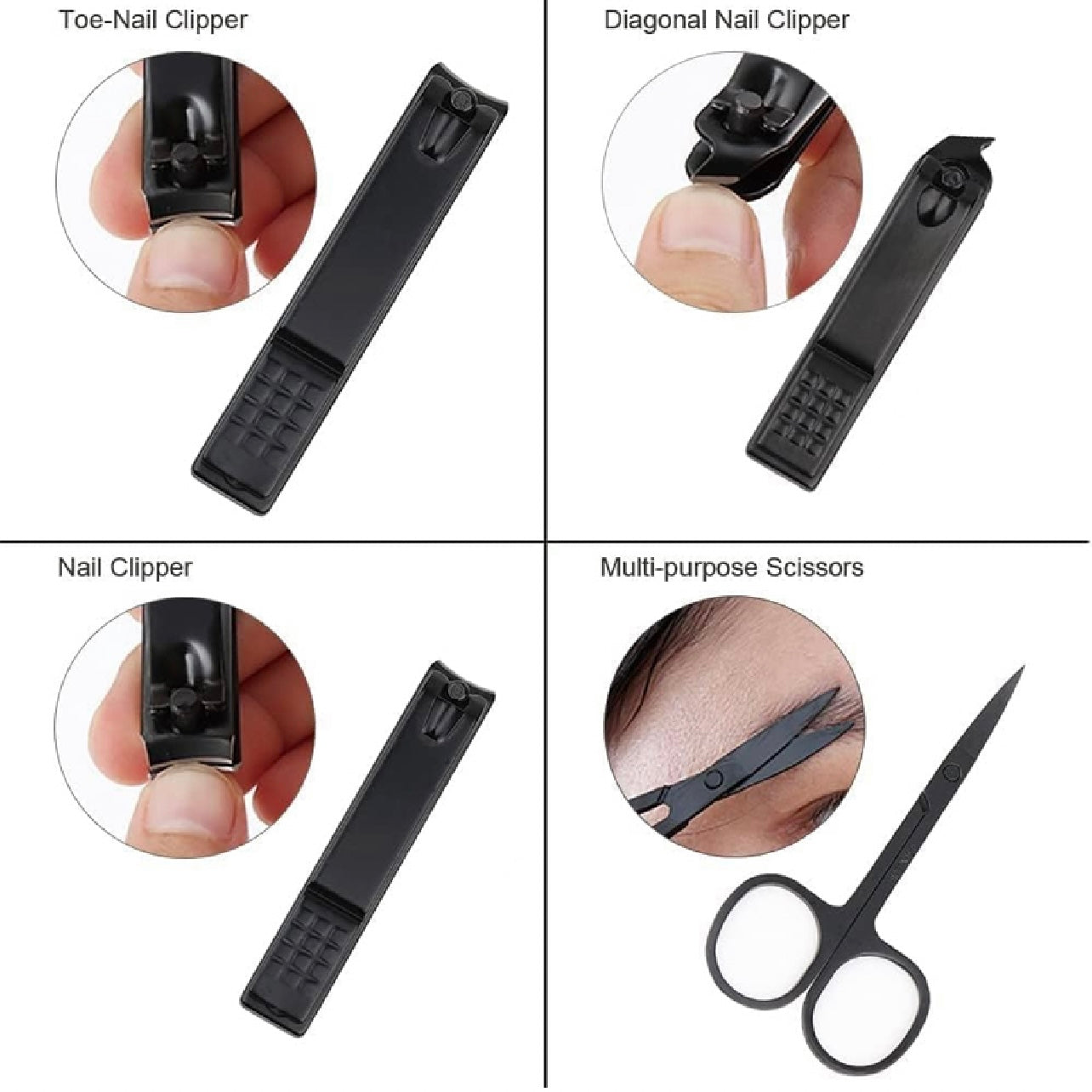 Stainless Steel Manicure Set #MS1703