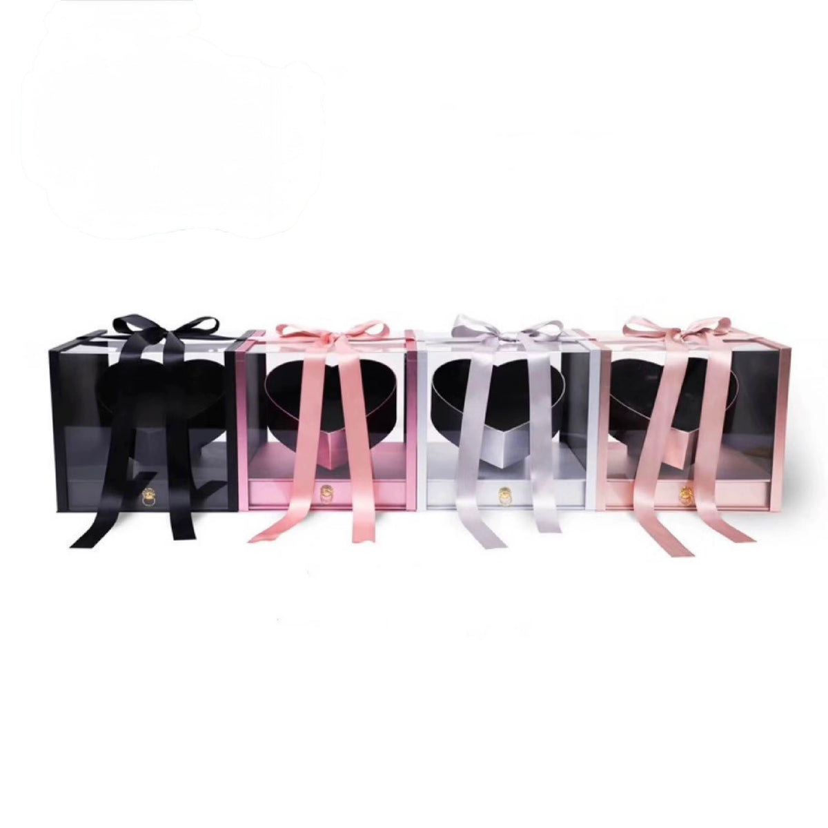 Luxury Gift Box with Ribbon – 27 × 27 × 24 cm #GB4317
