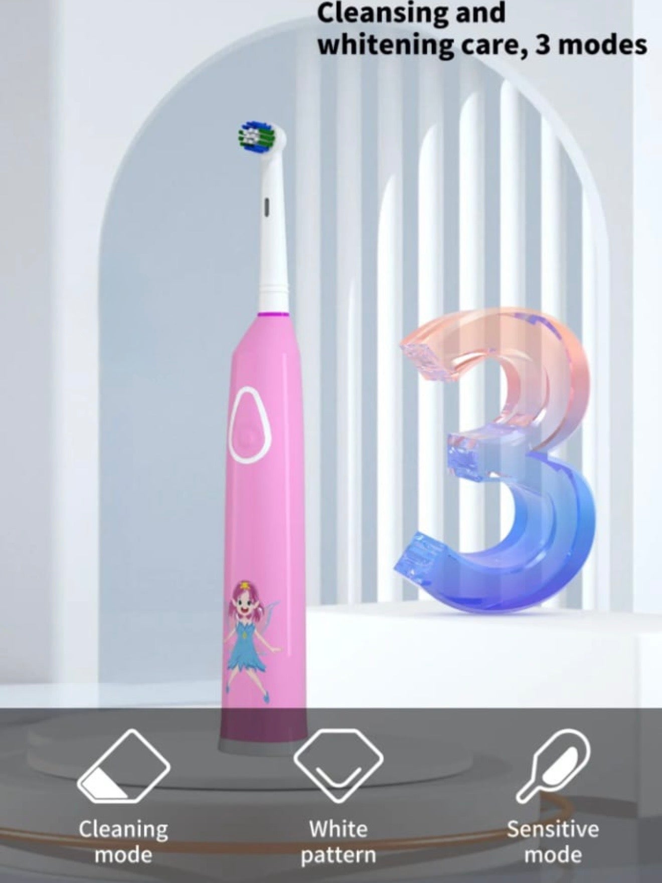 Rotating Electric Toothbrush for kids #TF054