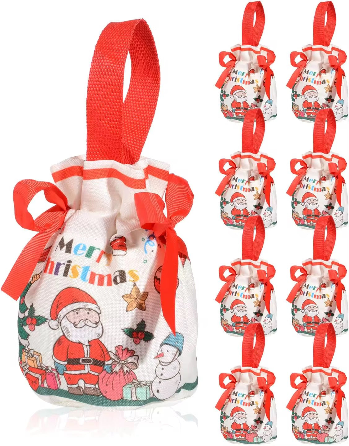 Fabric Christmas Bags  #FB2208