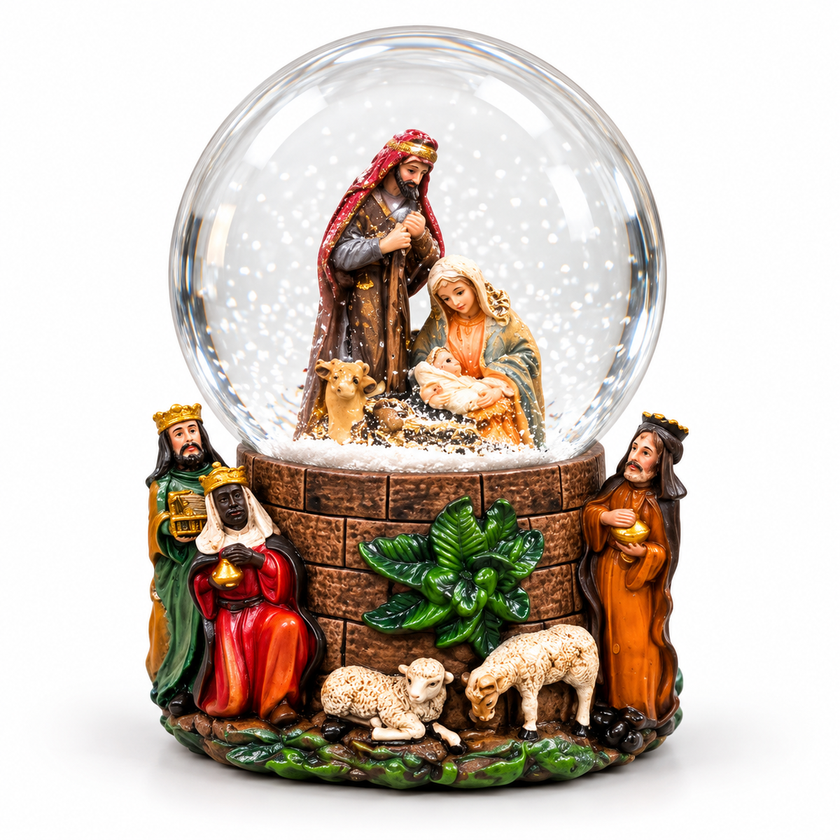 Christmas Nativity Snow Globe #SB4353