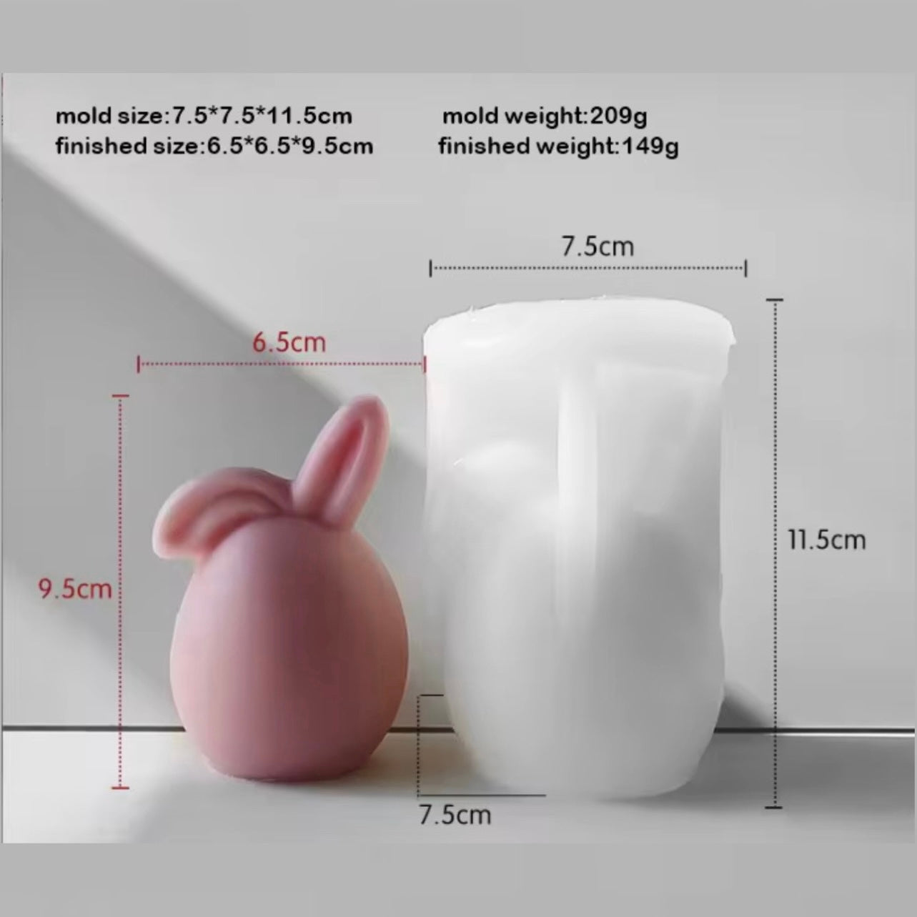 Easter Silicone Mold #H-0659