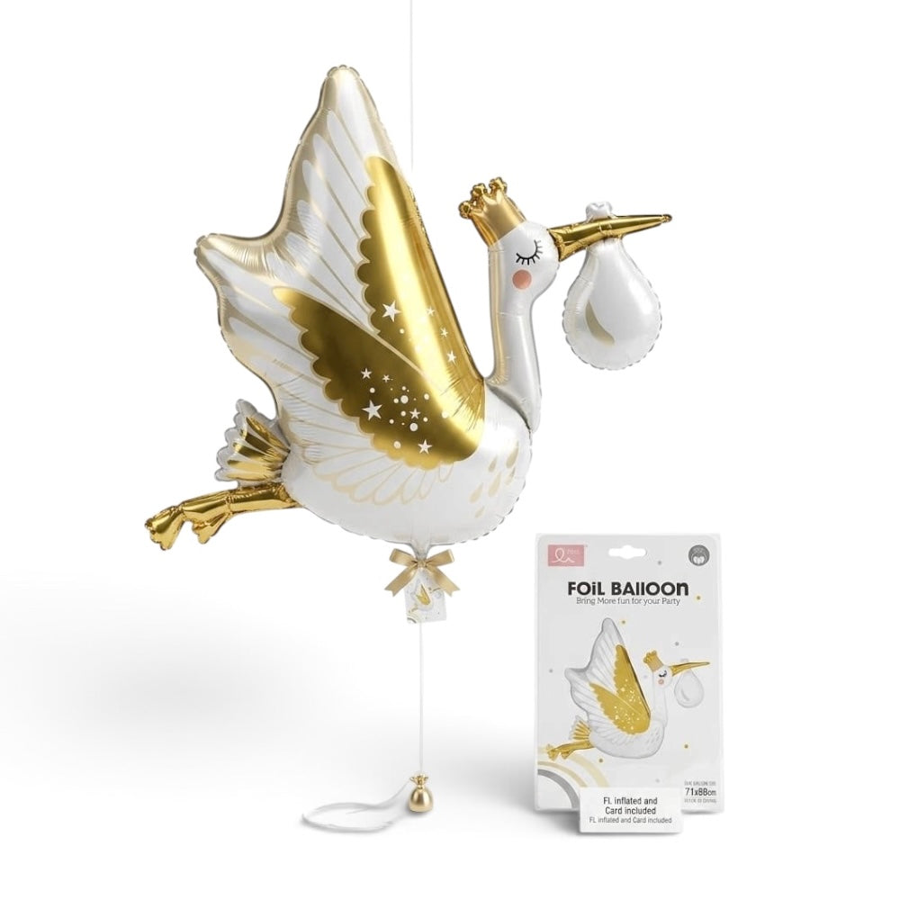 Swan Foil Balloon – 88 × 71 cm #STORK28