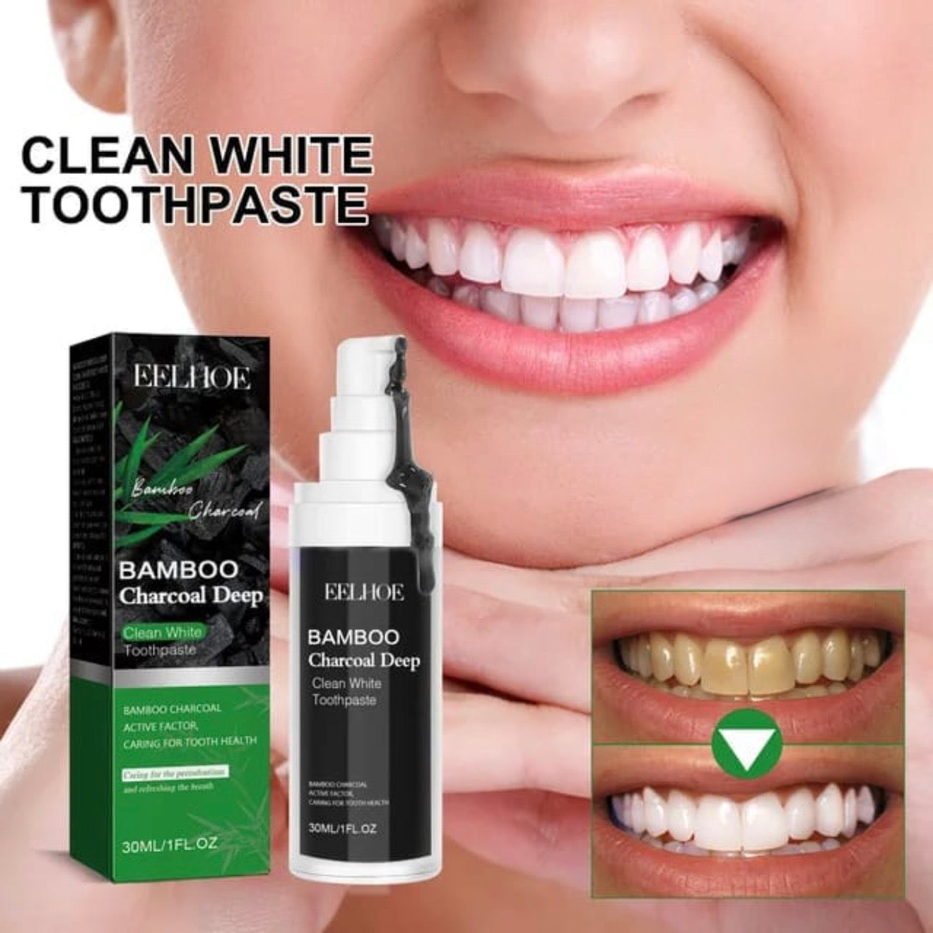 Organic Whitening Toothpaste #TF041