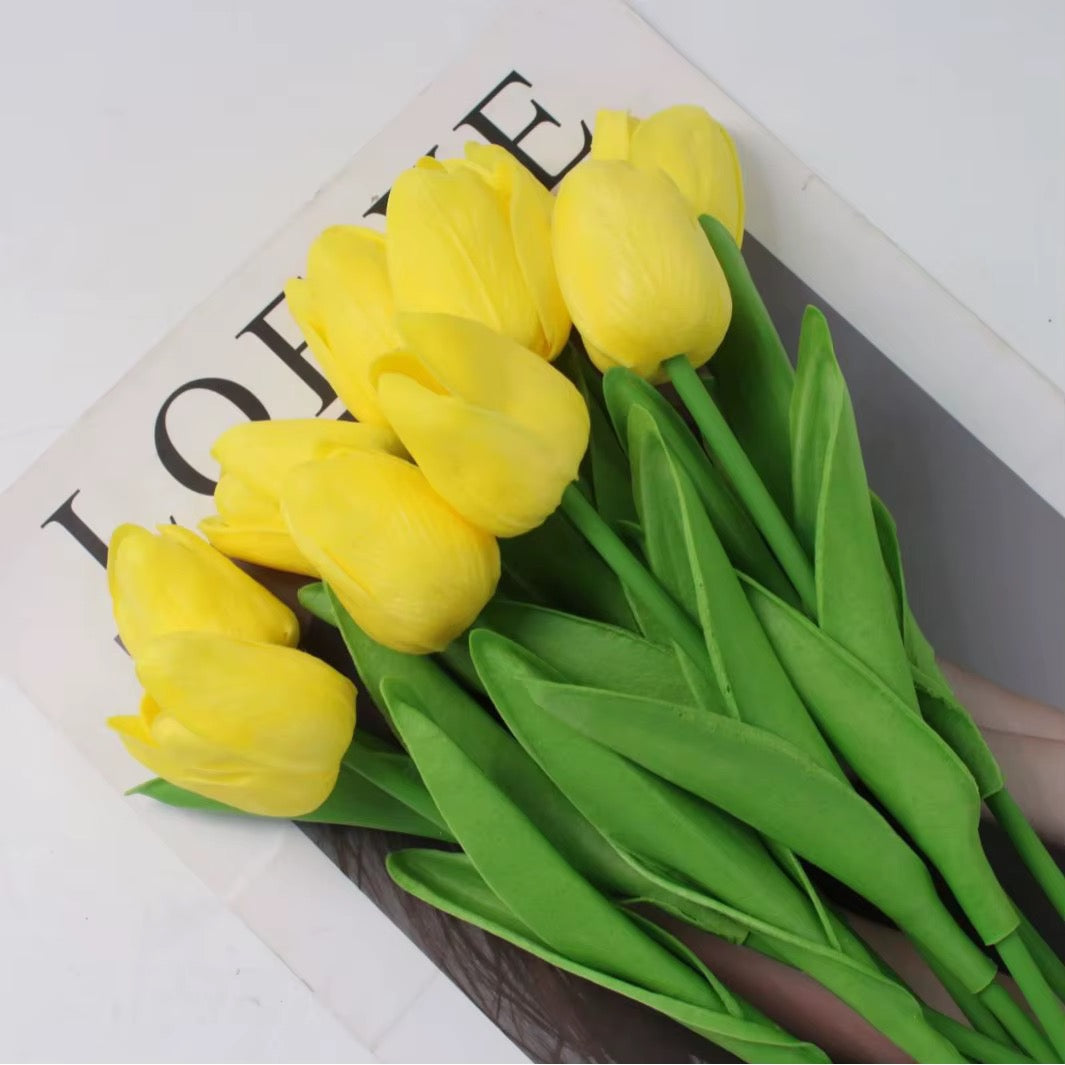X10pcs - Artificial Tulip Flowers #AF4038
