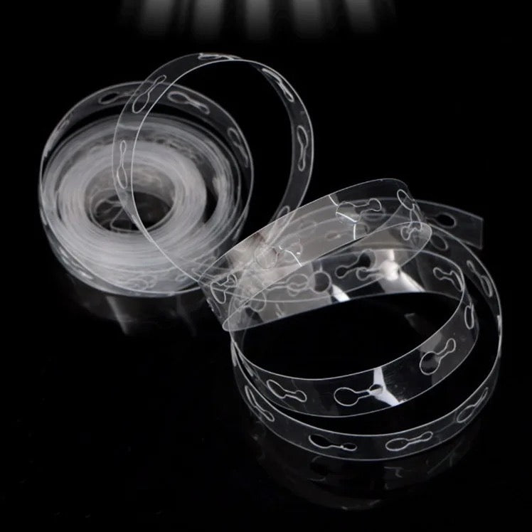 Transparent Plastic Balloon Chain, Wall Decoration, 5m #BC1347