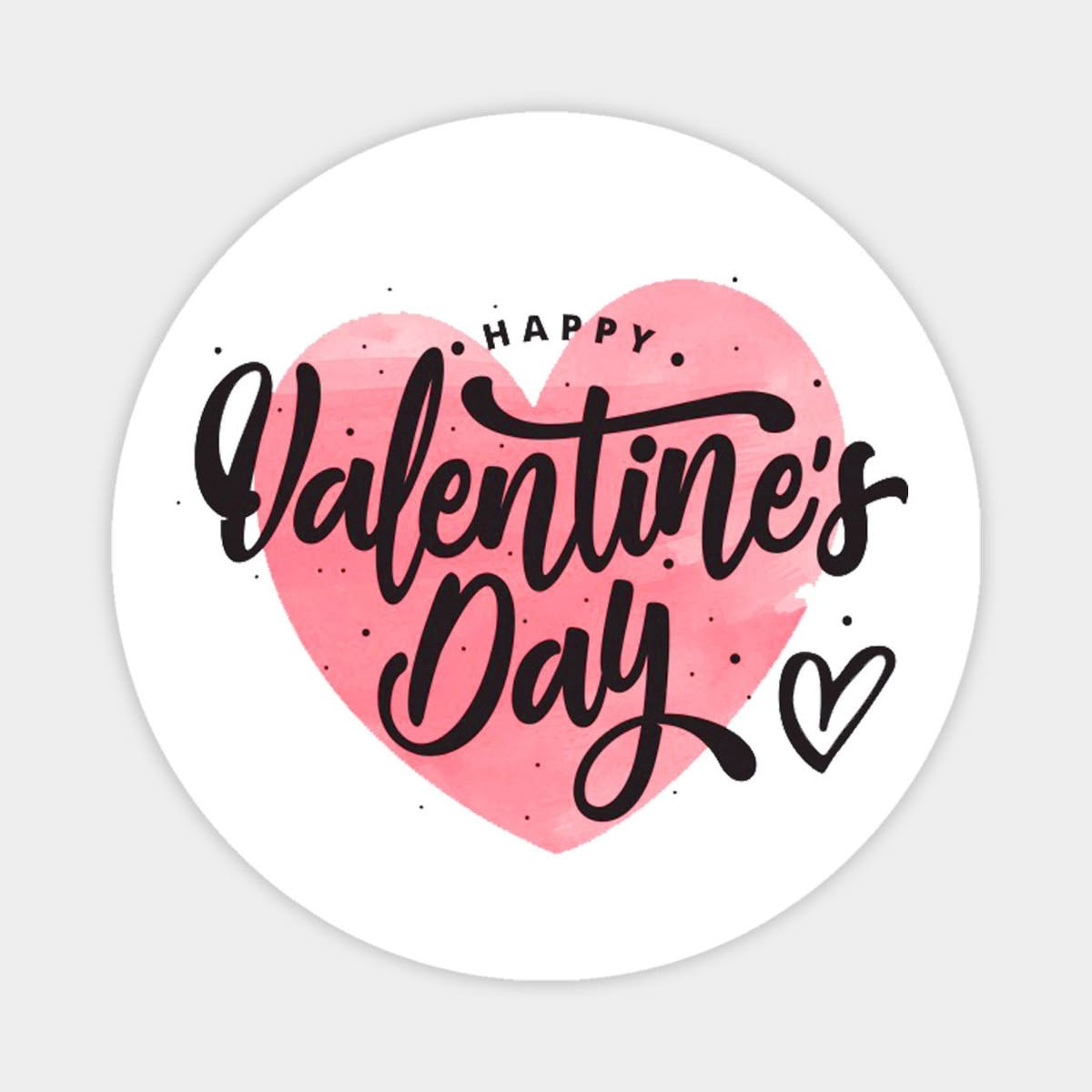 4cm x60pcs Valentine’s Stickers #VS2586