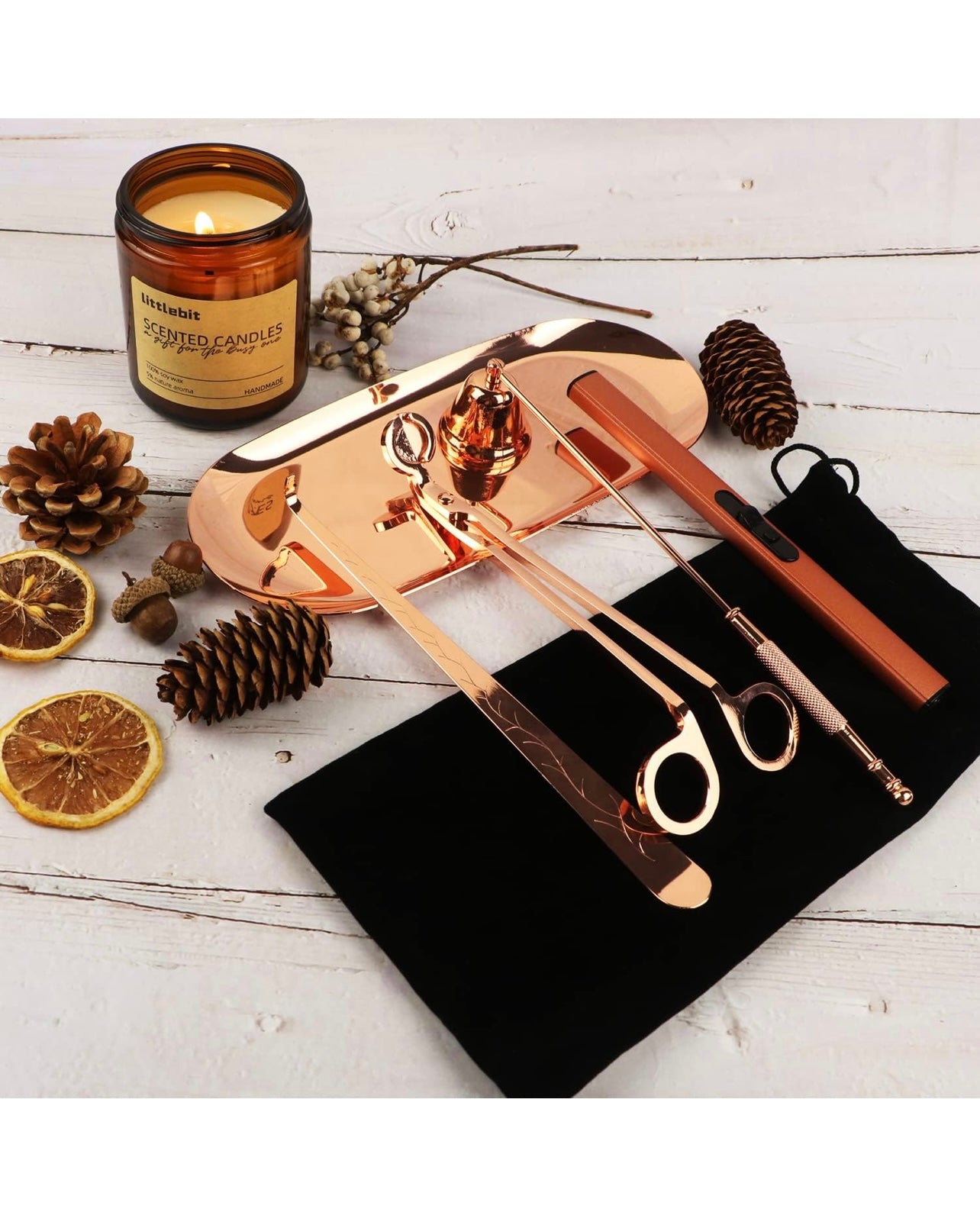 5 in 1 Candle Accessory Set #CA1972