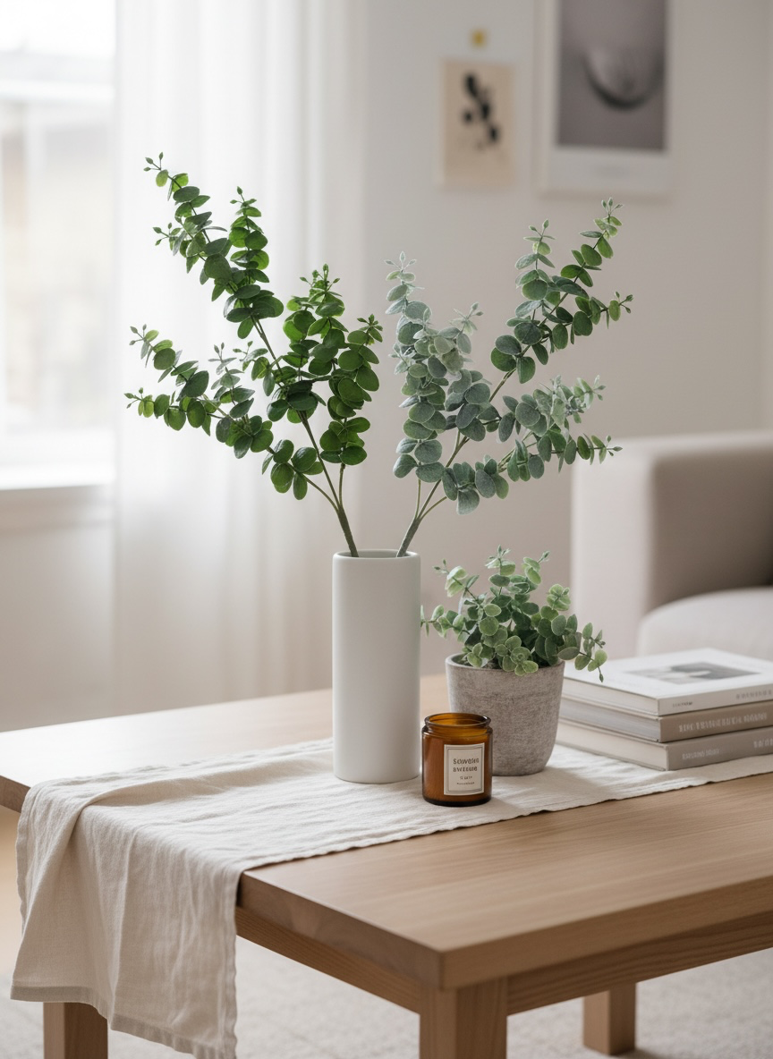Artificial Eucalyptus Spray #AF3984
