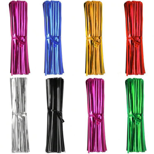 Metallic Twist Ties 10cm #MT1078