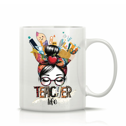 Printed Glass Mug #GM2744