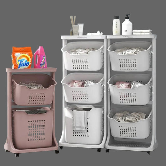Plastic Laundry Basket #PB1288