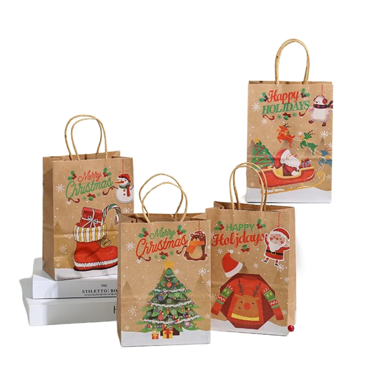 10pcs - 32*26*12cm Christmas Gift Bags #GB1377