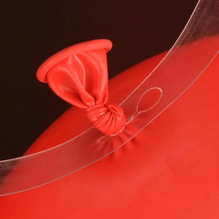 Transparent Plastic Balloon Chain, Wall Decoration, 5m #BC1347