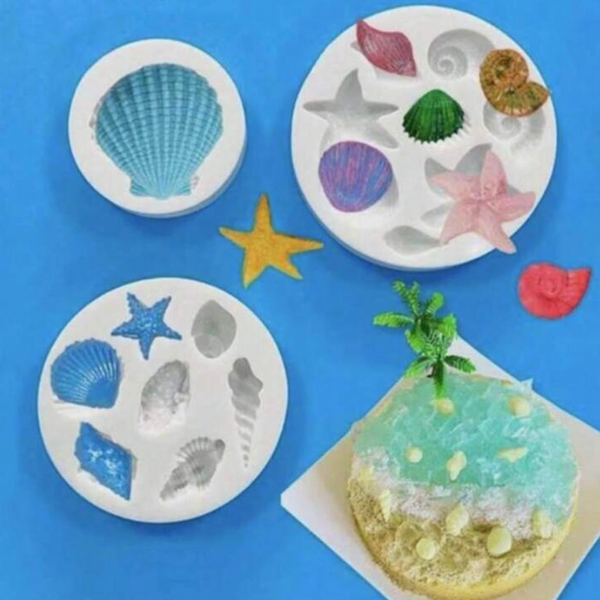 Marine Theme Silicone Mold #SM2021