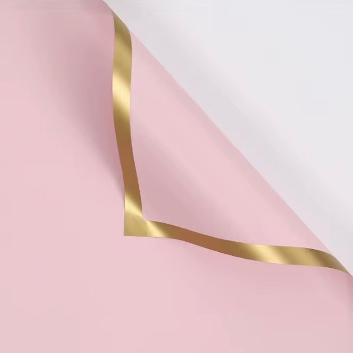 60x57cm Premium Gold-Edge Wrapping Sheets #WP4078
