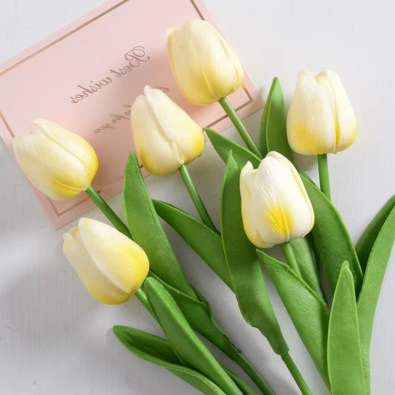 X10pcs - Artificial Tulip Flowers #AF4038
