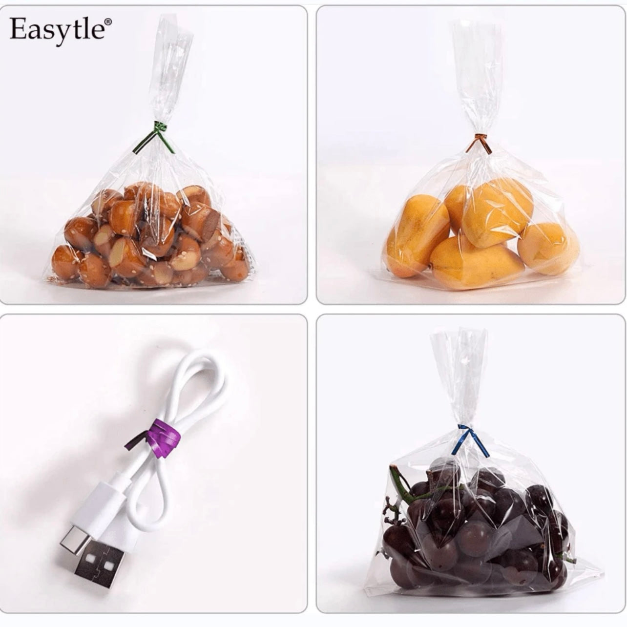 Metallic Twist Ties 10cm #MT1078