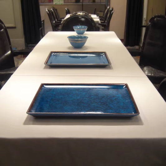 Rectangular Ceramic Serving Plate #CD3973