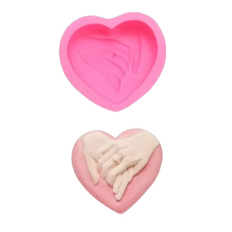 Hand in Hand Silicone Mold #SM1248