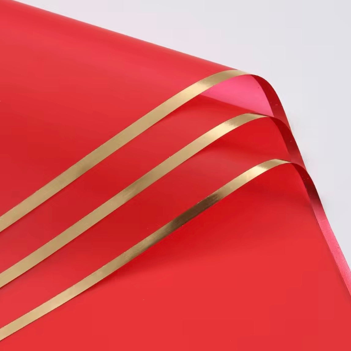 60x57cm Premium Gold-Edge Wrapping Sheets #WP4078