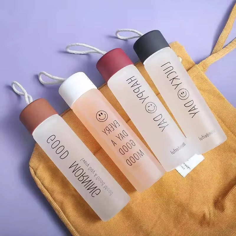 360ml Frosted Glass Water Bottle #GB2008