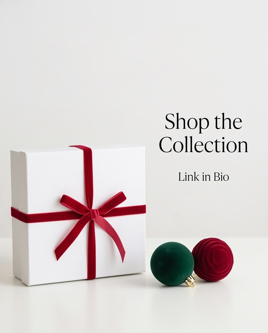 Velvet Christmas Baubles Set – 6cm, 12pcs #CB4371