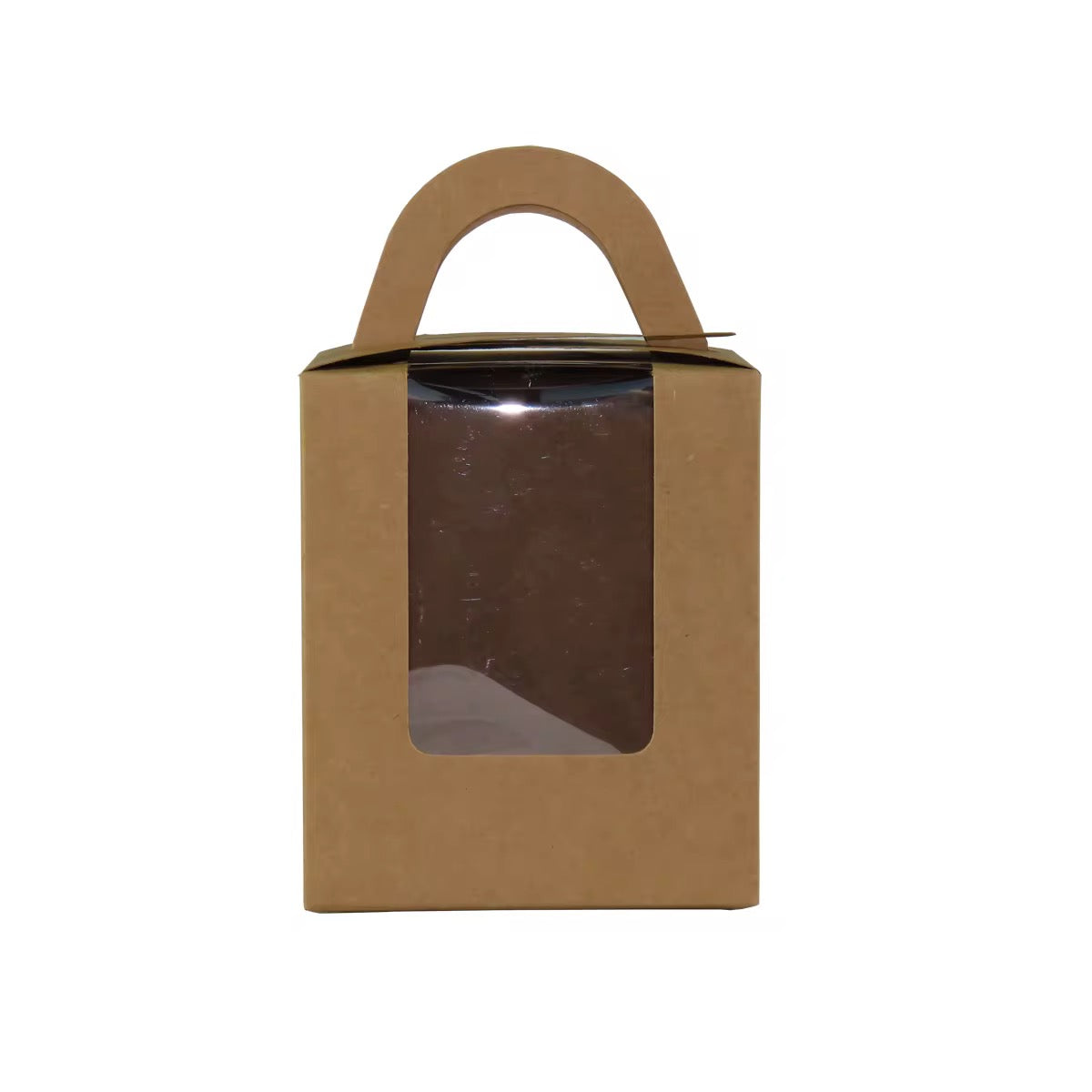 12pcs - Kraft box with window #KB2206