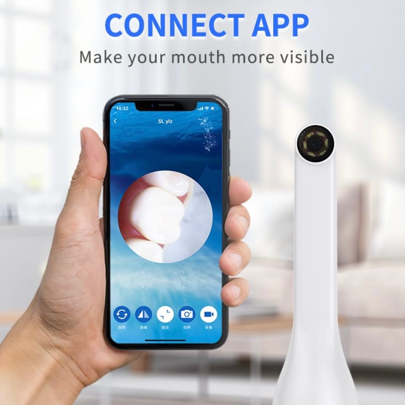 2024 Smart APP Sonic Electric toothbrush #TF009