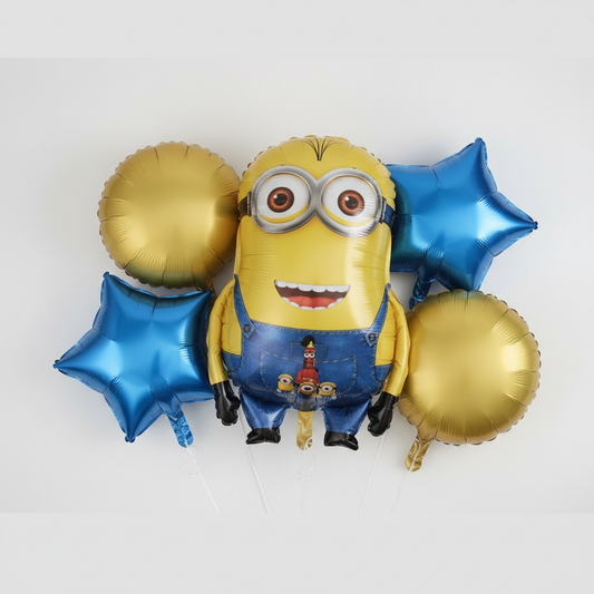 Minions Birthday Balloon Set #JB3989