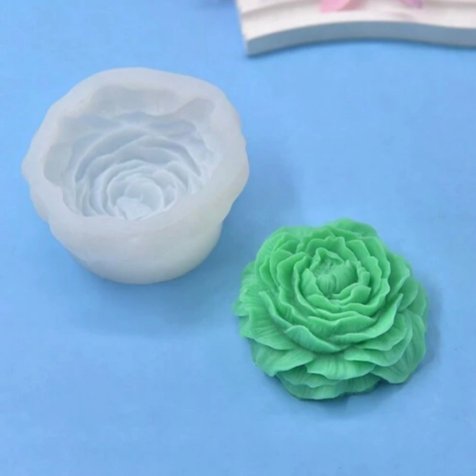 Peony Silicone Mold